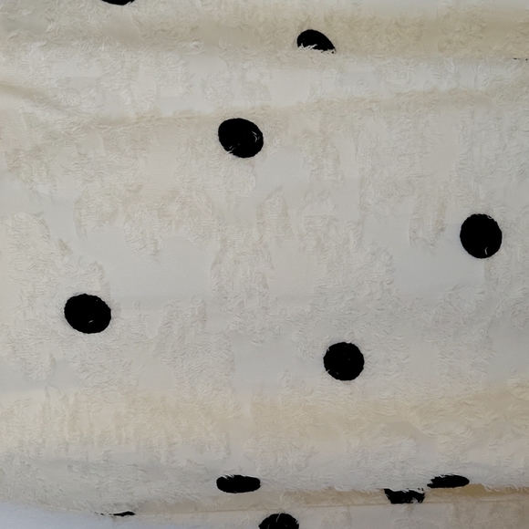 NWT ANTHROPOLOGIE ERI +ALI ANDREA TEXTURED POKADOT SKIRT - Picture 2 of 12